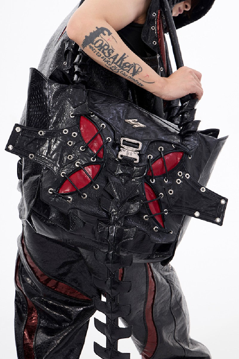 Croc Embossed PU Tote Bag