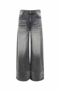 Washed Gray Vintage Straight Jeans