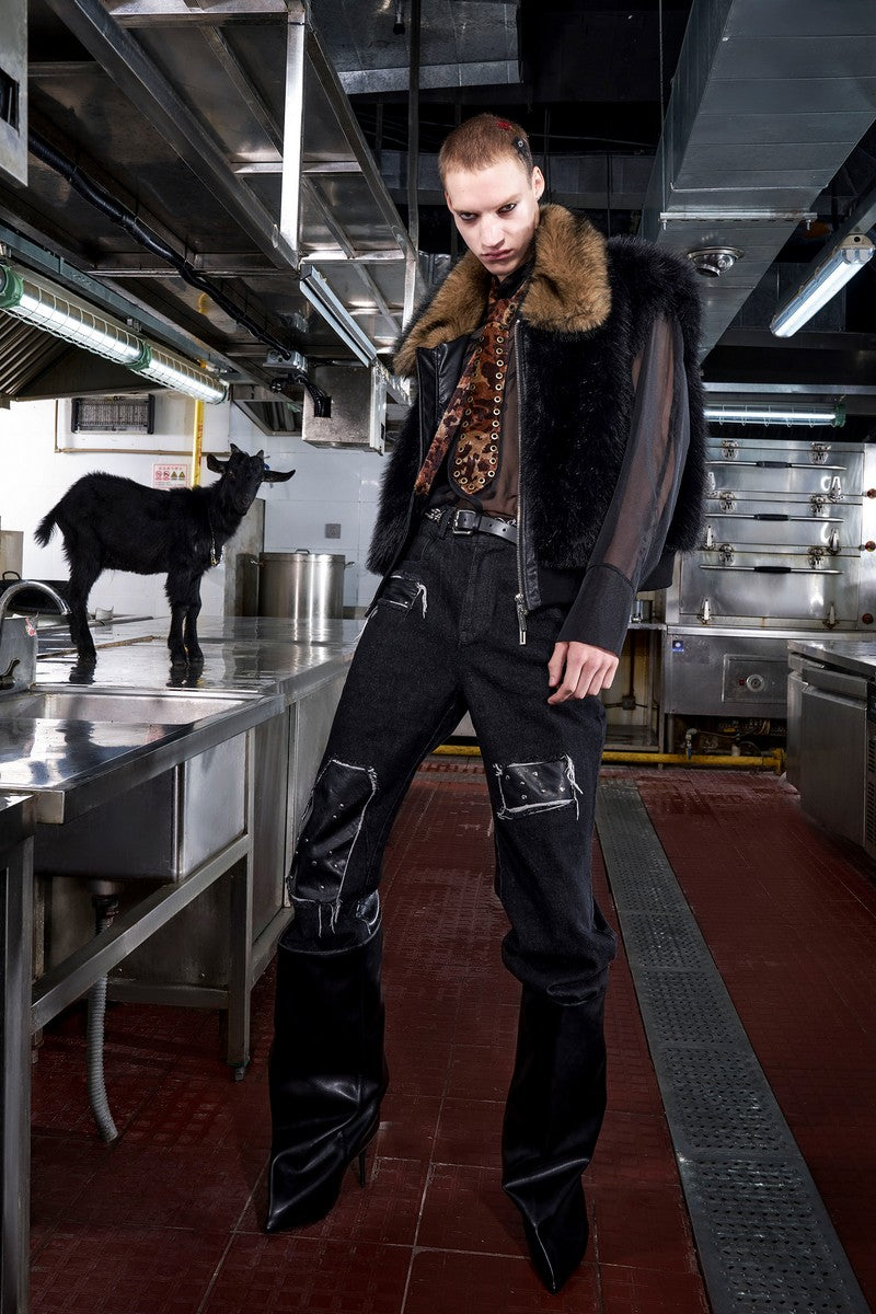 Faux Fur Streetwear Vest