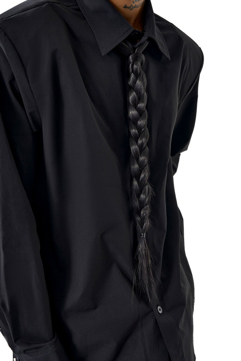 Braided Rope Statement Necktie