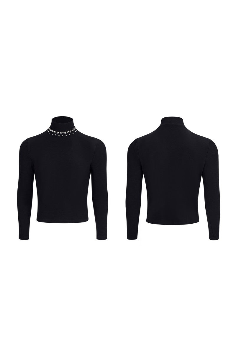Mock Neck Fitted Base Layer