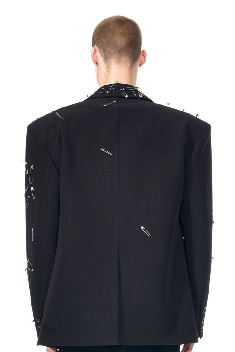 Handmade Pin Detail Blazer