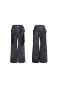 Detachable Fringe Waistbag Jeans