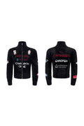 Racing Patch Embroidered Knit Cardigan