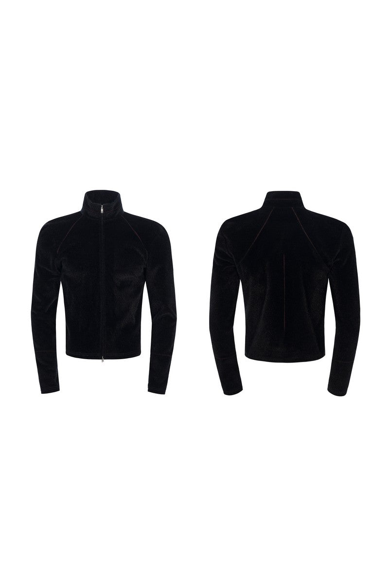 Faux Pony Hair Fur Jacket