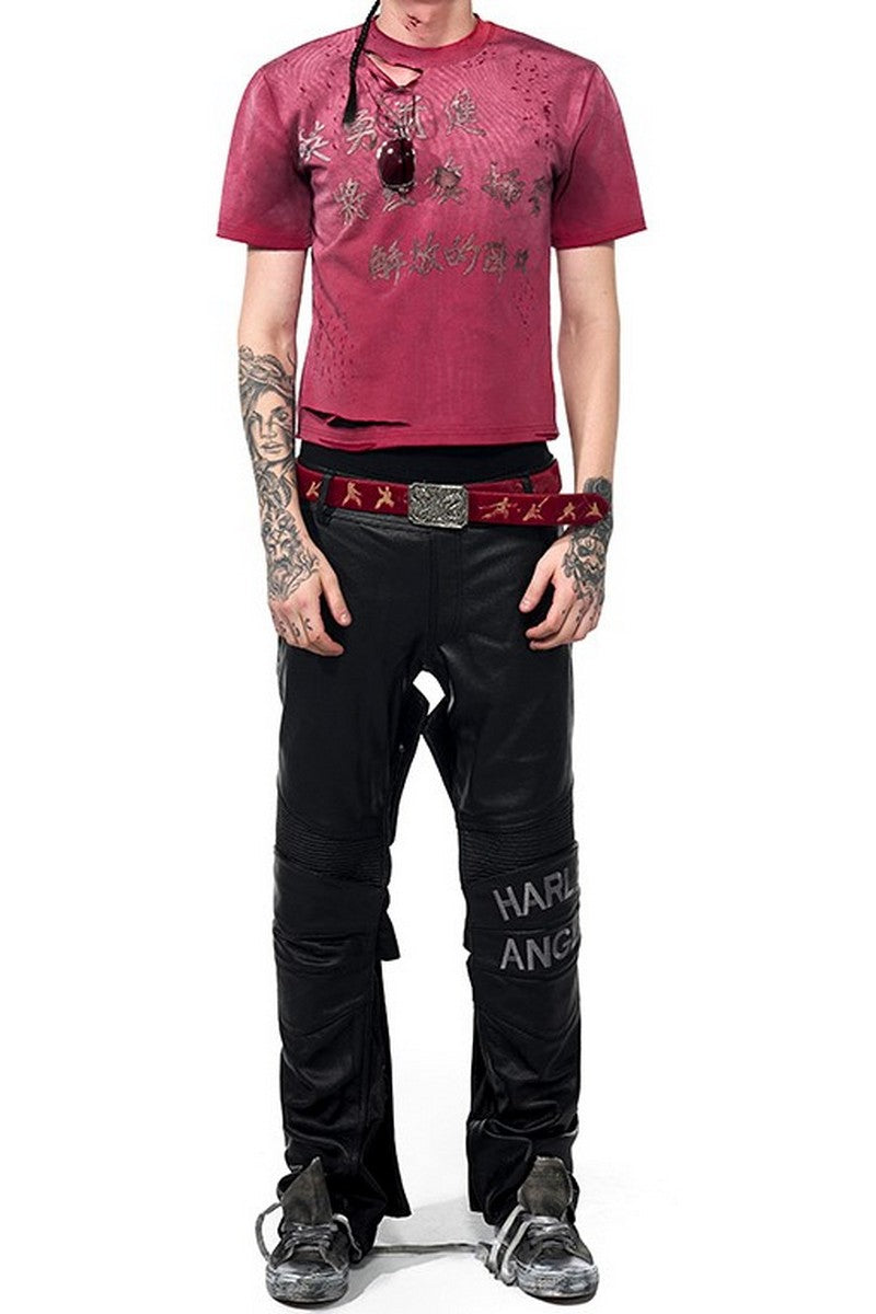 Laser Etched Dragon Belt