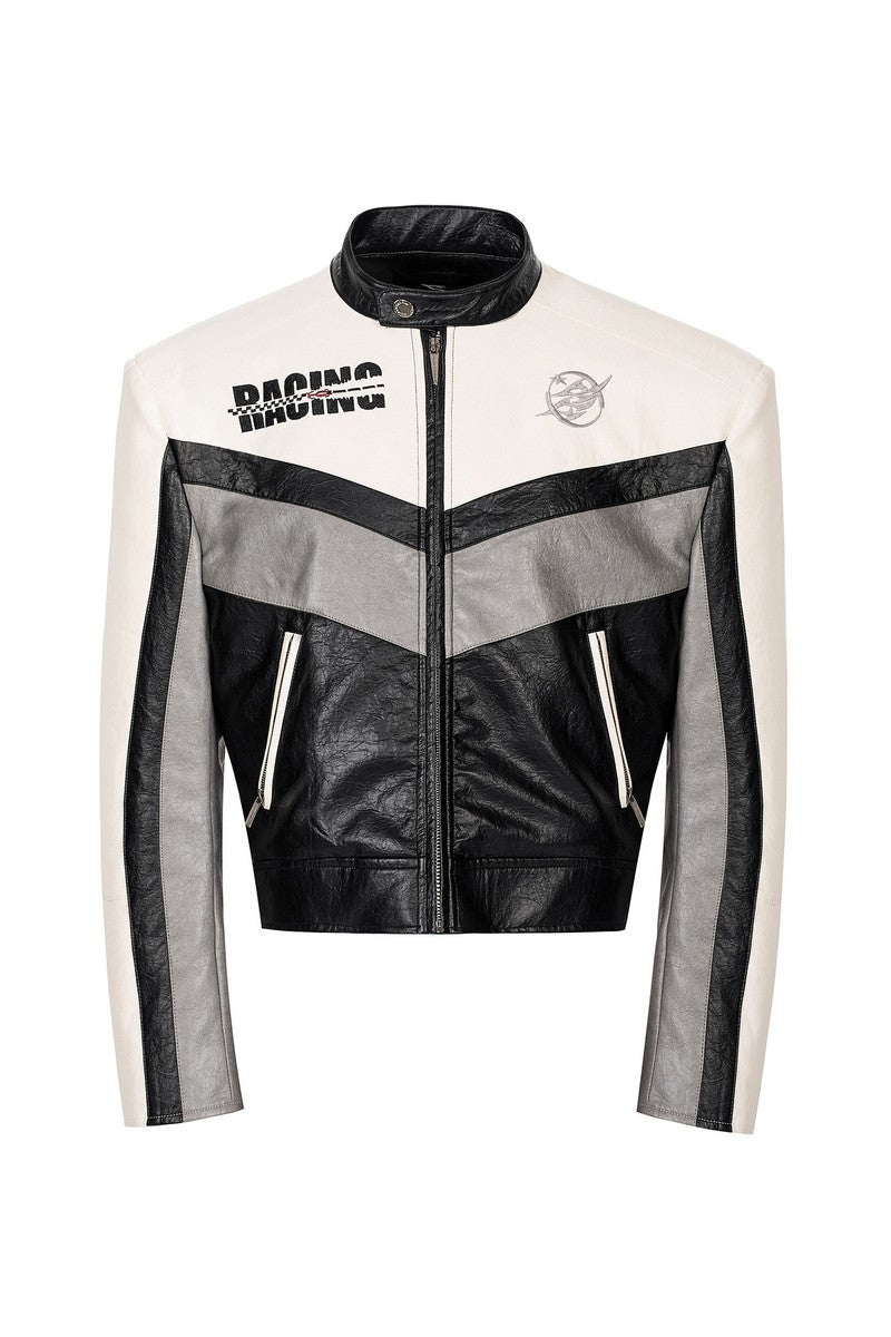 Padded Pink Moto Jacket