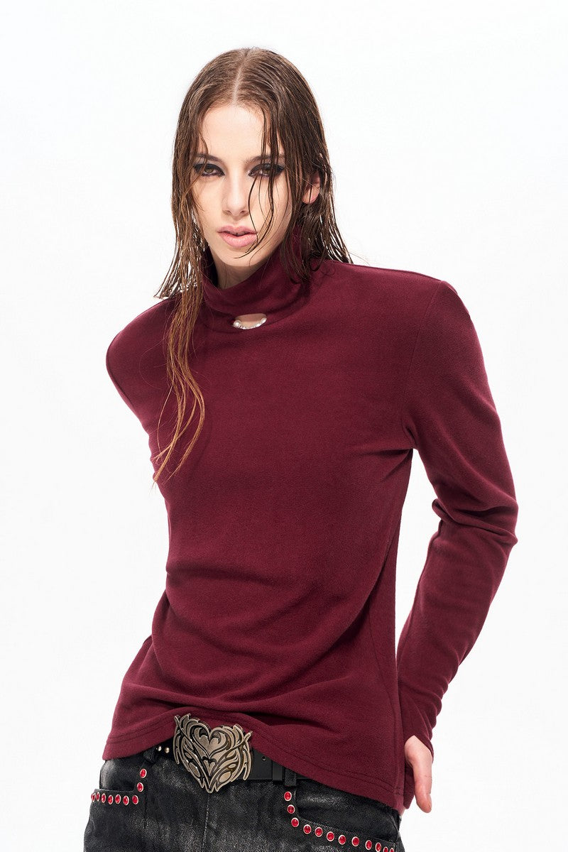 Thermal Mock Neck Base Layer Tee