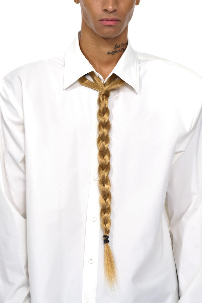 Braided Rope Statement Necktie