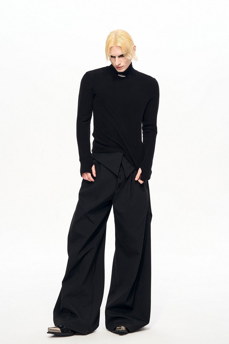 Thermal Mock Neck Base Layer Tee