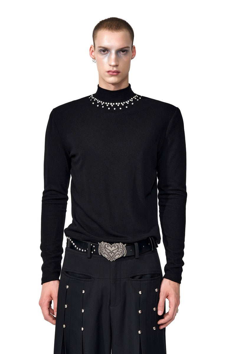 Mock Neck Fitted Base Layer