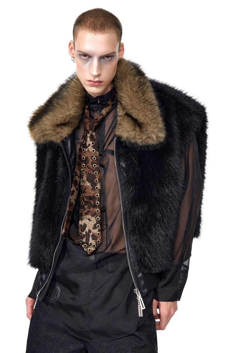 Faux Fur Streetwear Vest