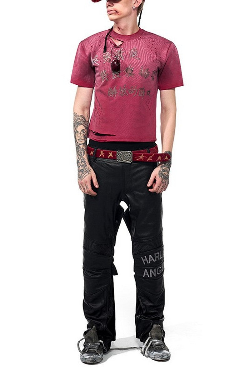 Laser Etched Dragon Belt