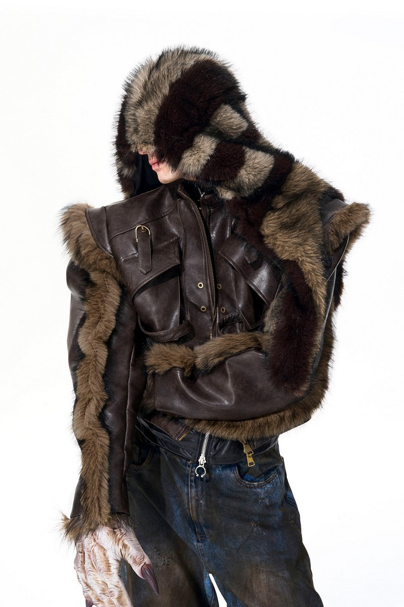 Faux Mink Trapper Hat