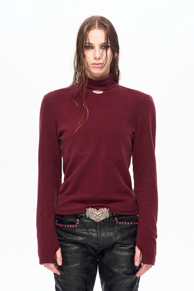 Thermal Mock Neck Base Layer Tee