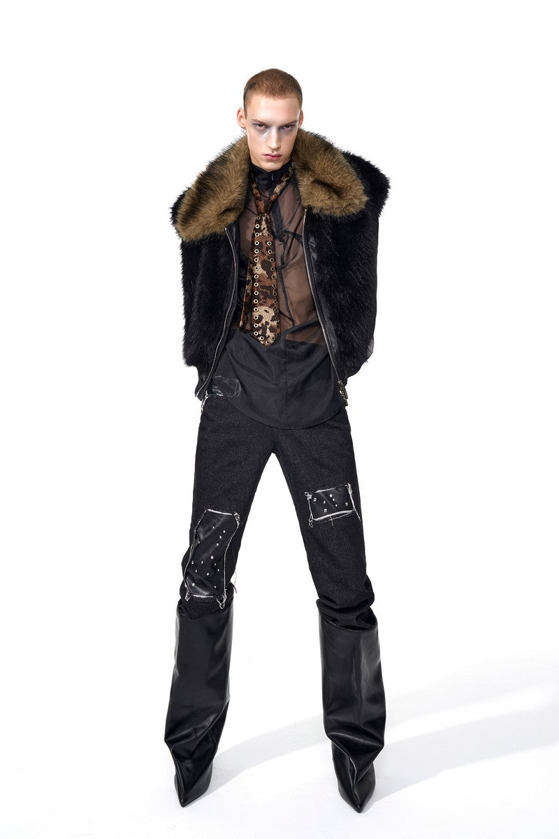 Faux Fur Streetwear Vest