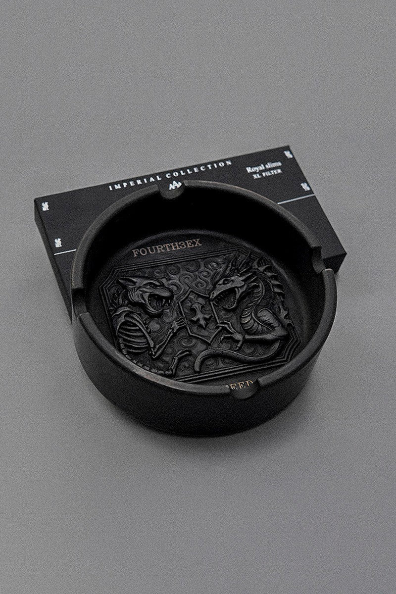 Laser Etched Dragon Ashtray