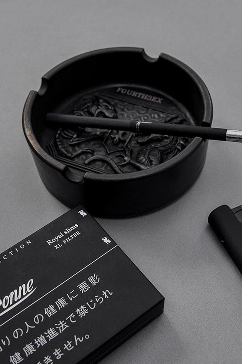 Laser Etched Dragon Ashtray